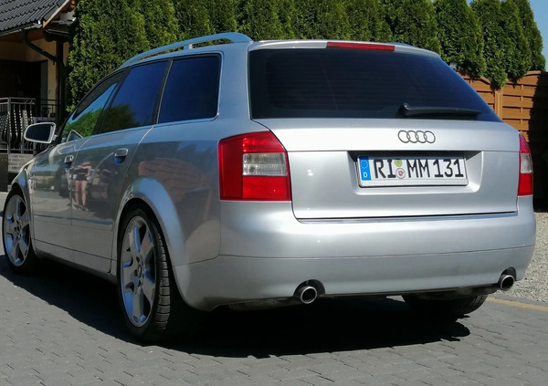 Audi A4 cena 13900 przebieg: 279000, rok produkcji 2004 z Mikołajki małe 172